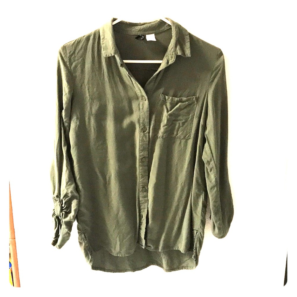 Long sleeve button down